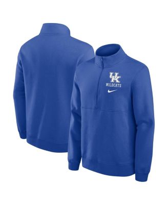 Nike - Men's Royal Kentucky Wildcats Primetime Club Half-Zip Pullover Sweatshirt