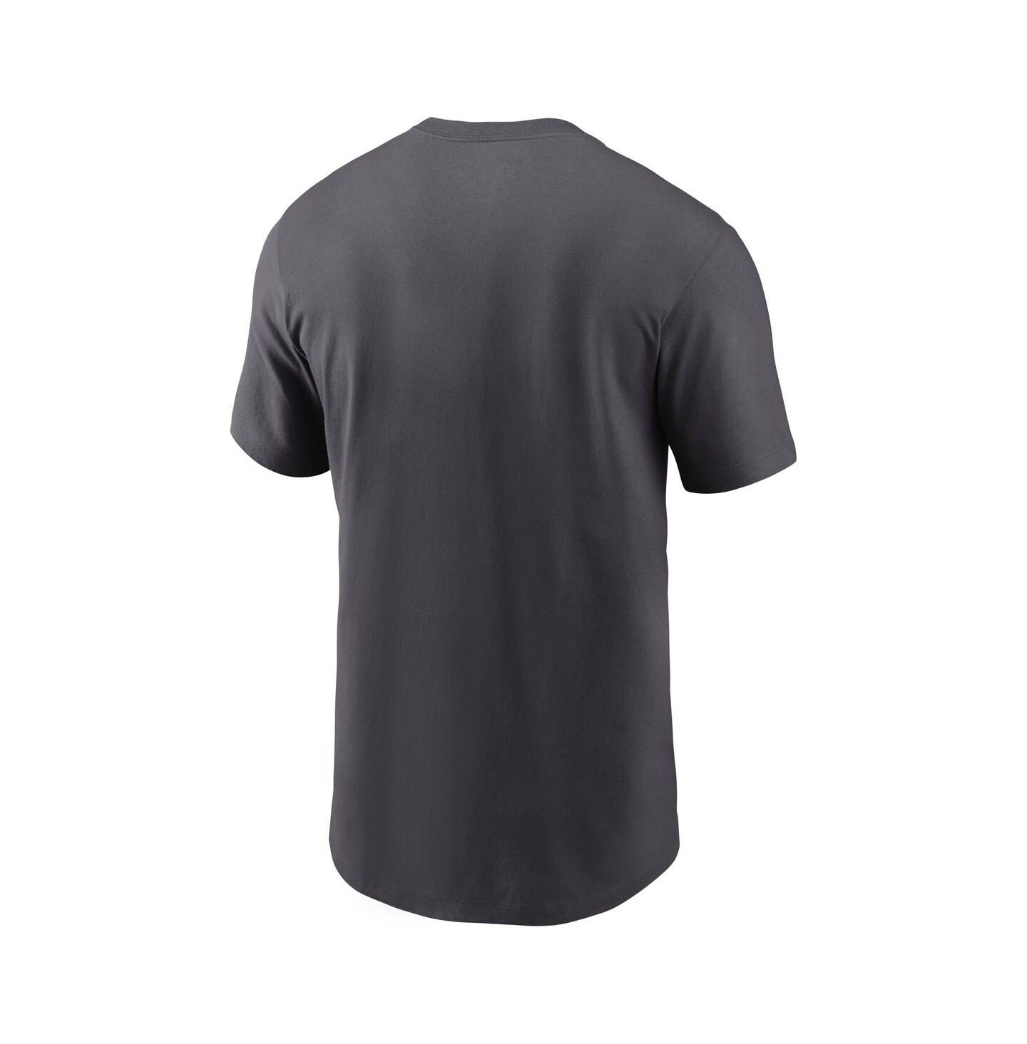 Мужская футболка Nike Anthracite Denver Broncos Primetime Wordmark Essential — фото 3