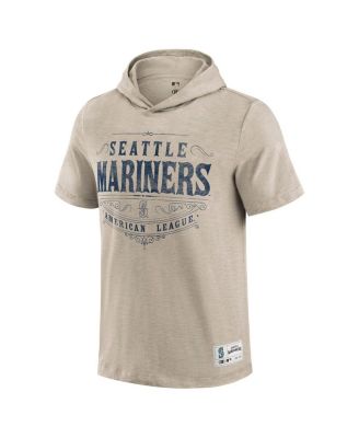 Darius Rucker Collection by Men's Tan Seattle Mariners Hooded T-Shirt