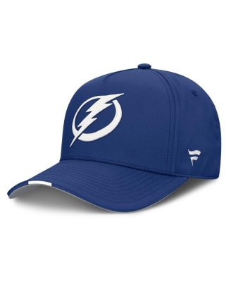 Men's Blue Tampa Bay Lightning 2025 NHL Draft Authentic Pro On-Stage Podium A-Frame Adjustable Hat