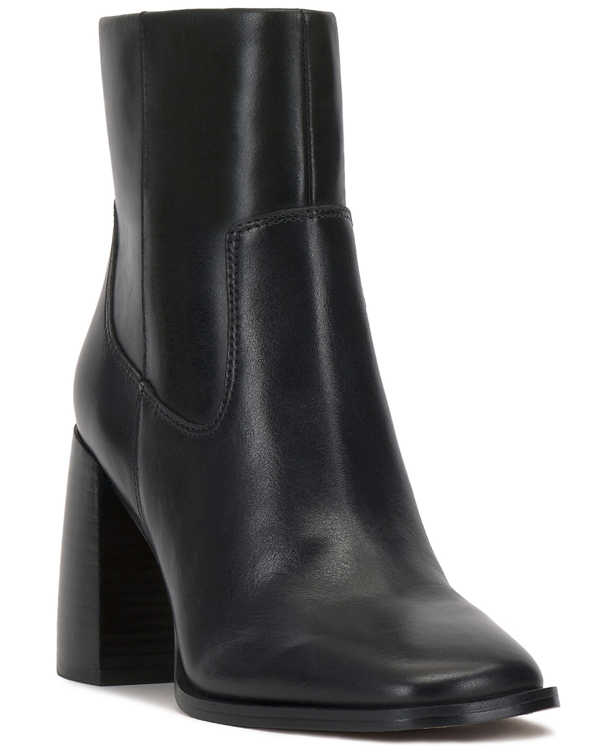 Vince Camuto Dayana Block Heel Bootie In Black