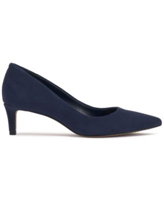 Women's Kehlia Pointed-Toe Kitten-Heel Pumps