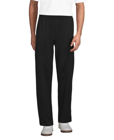 Мужские брюки Lands' End Active Performance Track Pants, цвет: Чёрный