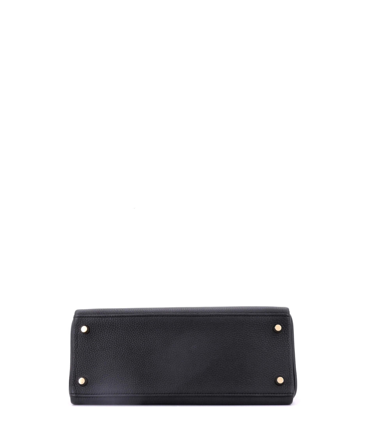 Pre-Owned Hermes Kelly Handbag Togo with Gold Hardware