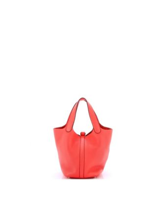 Pre-Owned Hermes PM Picotin Lock Bag Clemence
