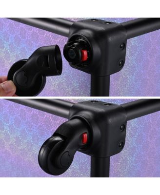 Folding Manicure Table & Rolling Makeup Train Case Charm ForgetMeNot