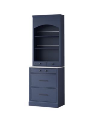 Modern Kitchen Pantry Cabinet Set of 2