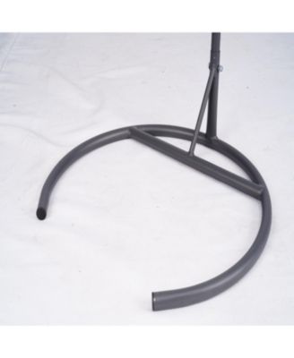 Cat Swing Bed with Stand - Gray