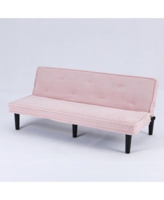 Streamdale Furniture 66" Corduroy Sofa Bed - Flexible Living Room/Apartment/Bedroom