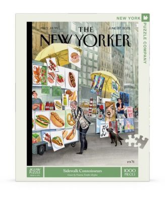 New York Puzzle Company Sidewalk Connoisseurs 1000 Piece Puzzle - Macy's