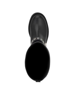 Women's Yanky Tall Buckled Moto Lug Boots