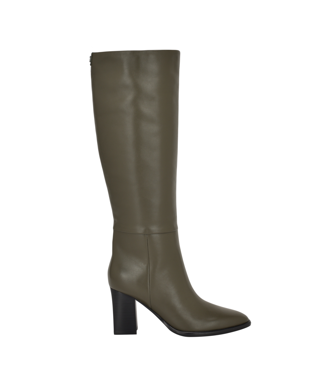 Guess Perinna Over The Knee Block Heel Boot In Green