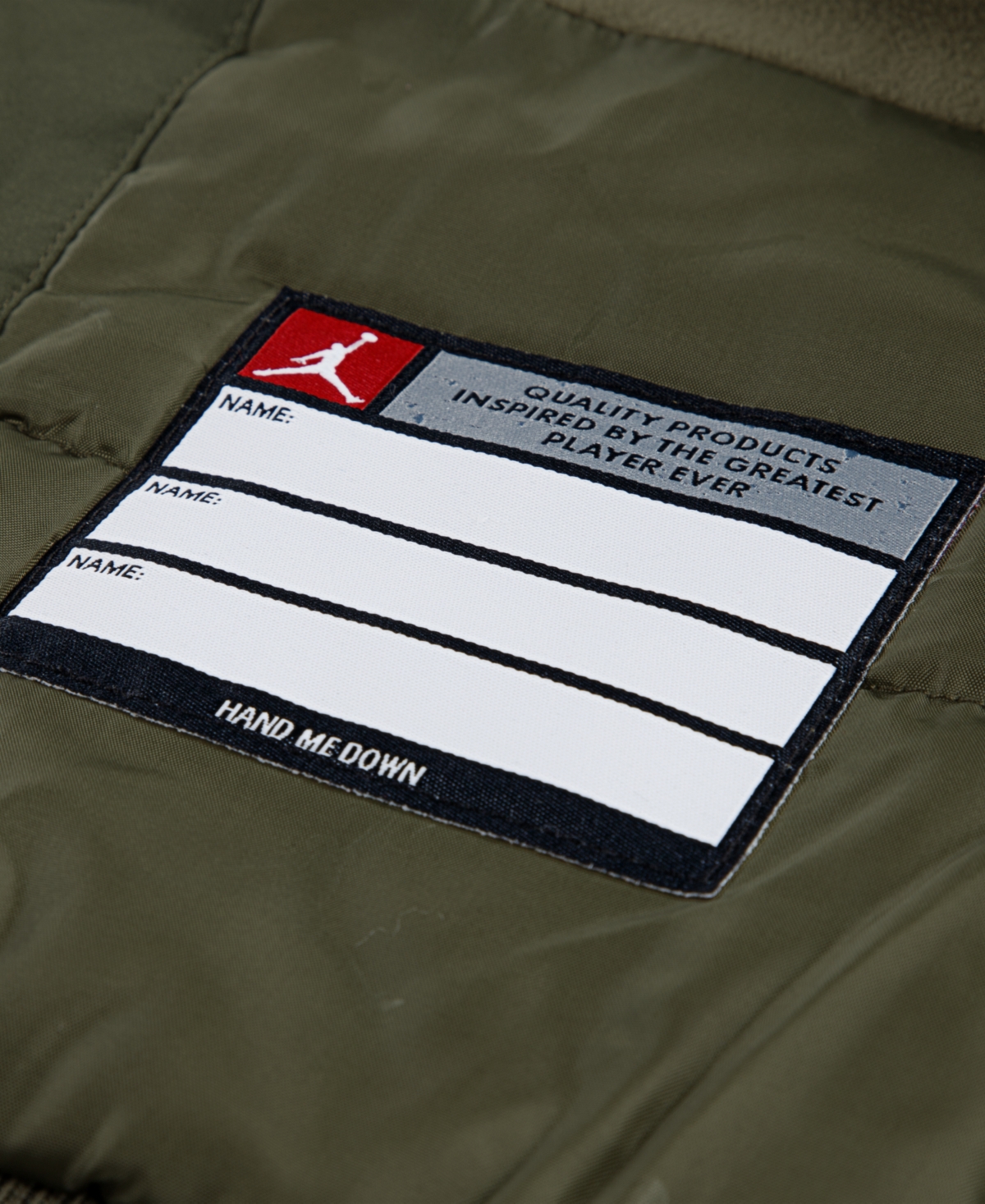 Jordan Big Boys Hooded Bomber Jacket In Green