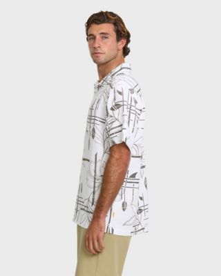 Quiksilver Men's Paddle Out Short Sleeve Shirt