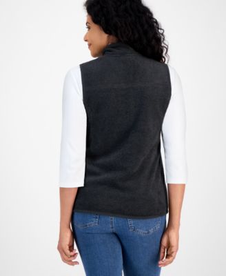 Petite Polar Fleece Vest