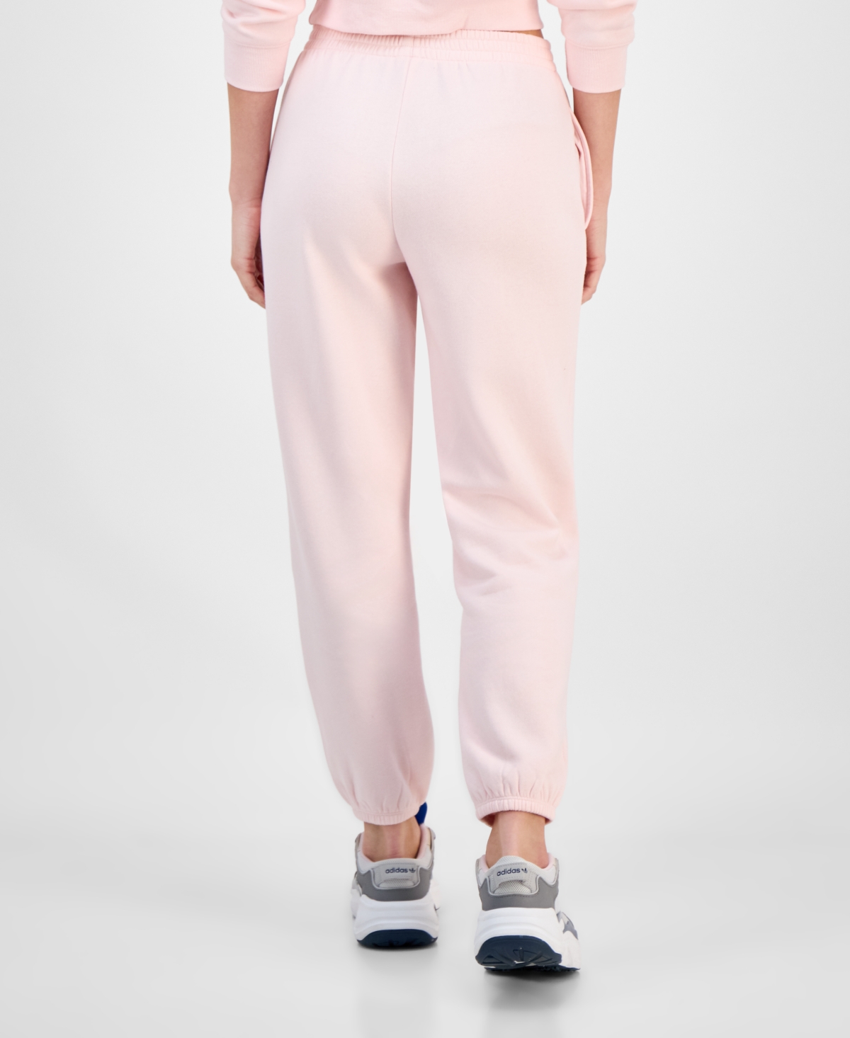 Disney Juniors' Merry & Joyful Jogger Sweatpants In Pink