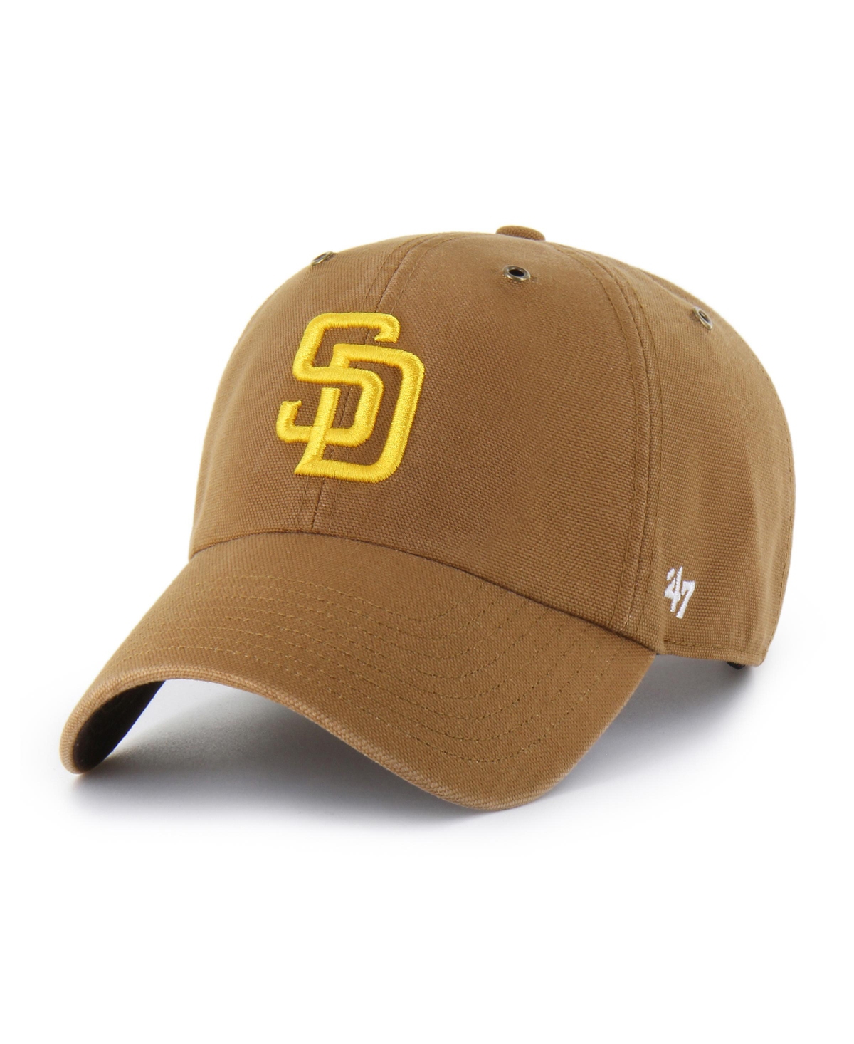 47 Brand X Carhartt Men's Brown San Diego Padres Clean Up Adjustable Hat