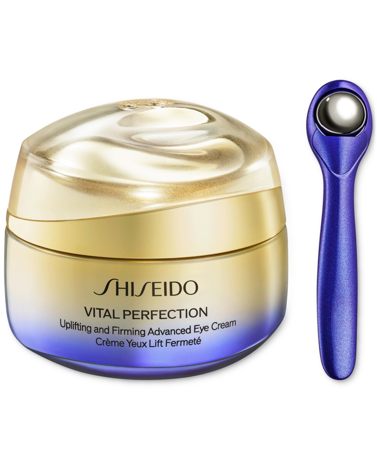Shiseido Vital Perfection Uplifting & Firming Advanced Eye Cream, 0.5 Oz. In Transparent