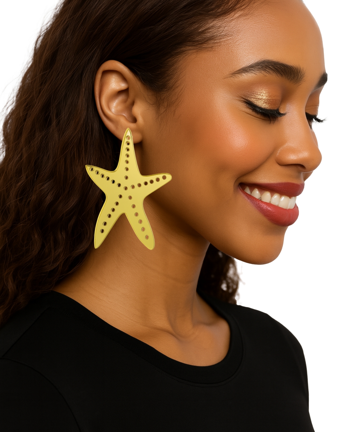Swanky Designs Starfish Stud Earrings