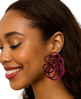 Tatiana Mini Stud Curvy Earrings