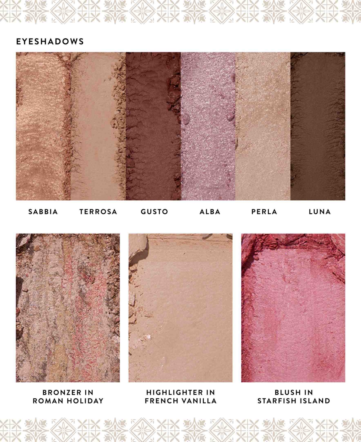 Laura Geller Beauty The Best Of The Best Tuscan Dreams Palette In Transparent