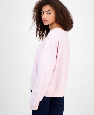 Juniors' Betty Boop Cherry Graphic Sweatshirt