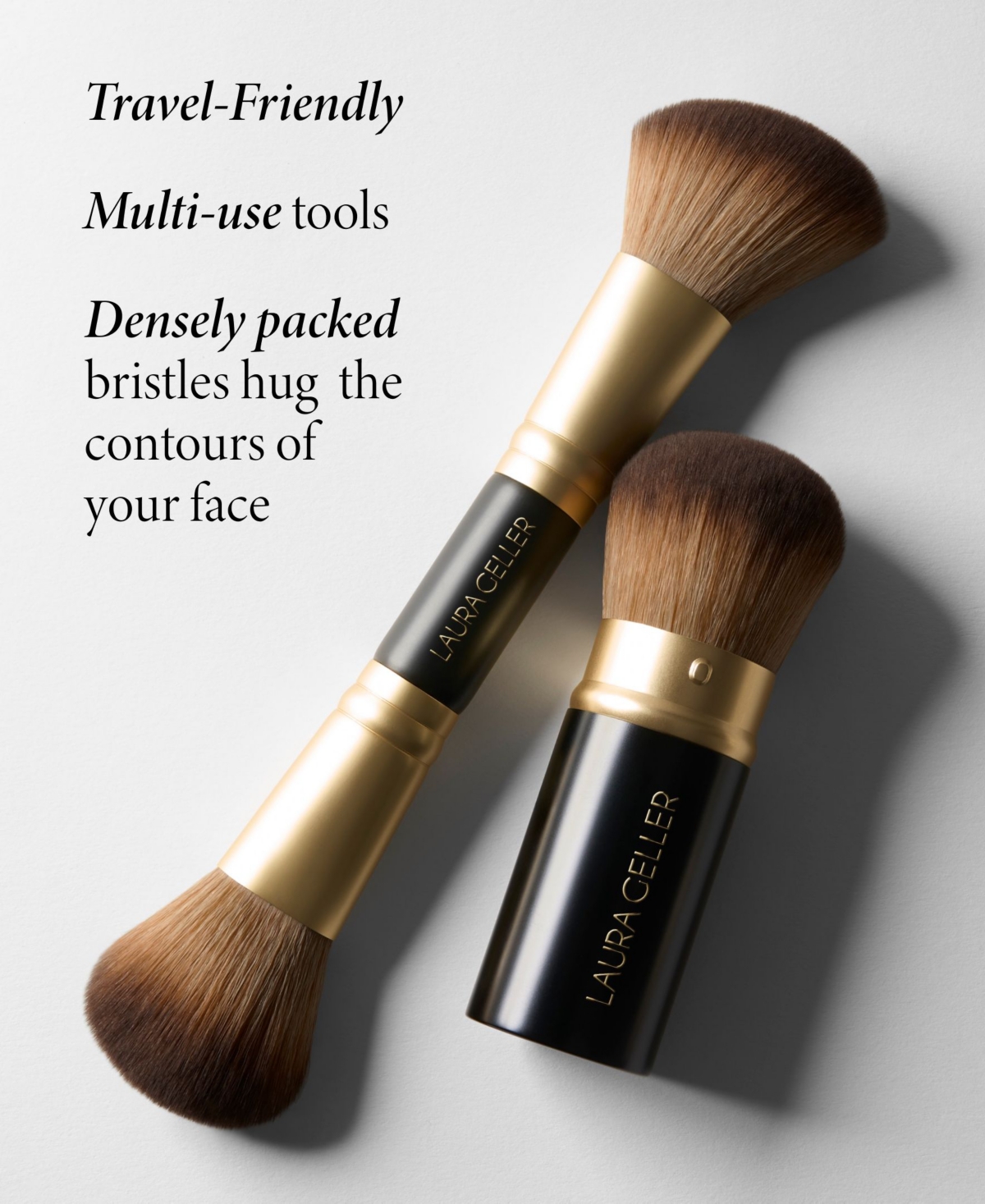 Laura Geller Beauty 2-pc. Face It All Face Brush Set In Transparent