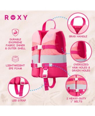 Life Vest USCG Approved for kids, Lightweight EPE Foam with Quick-Release Buckles