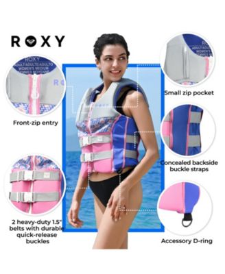 Roxy Women's Life Jacket, USCG Approved Evoprene Daily PFD