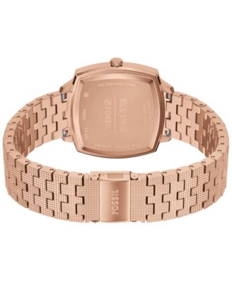Unisex Nick Jonas x Machine Luxe Marble Rose Gold-Tone Stainless Steel Watch, 37mm