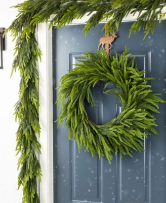 6 ft Polyethylene Christmas Dripping Garlands, Set of 2