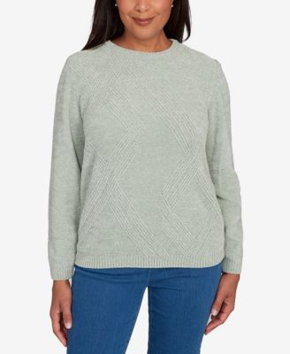 Petite Chenille Pullover Sweater