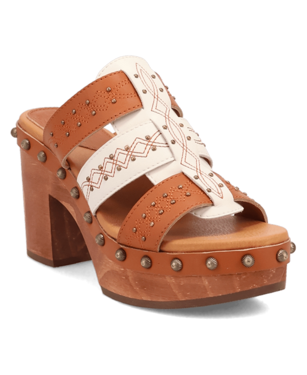 Women's Chateau Wooden Sandal - Brown