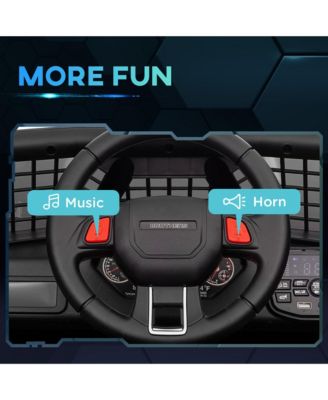 12V Ride on Car, Ride on Truck w/ 4 Suspension Wheels,