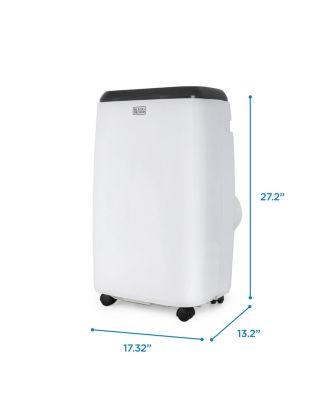 BLACK+DECKER Portable Air Conditioner, 6,000 BTU SACC/CEC (10,000 BTU ASHRAE 128) for Rooms Up To 450 Sq. Ft.