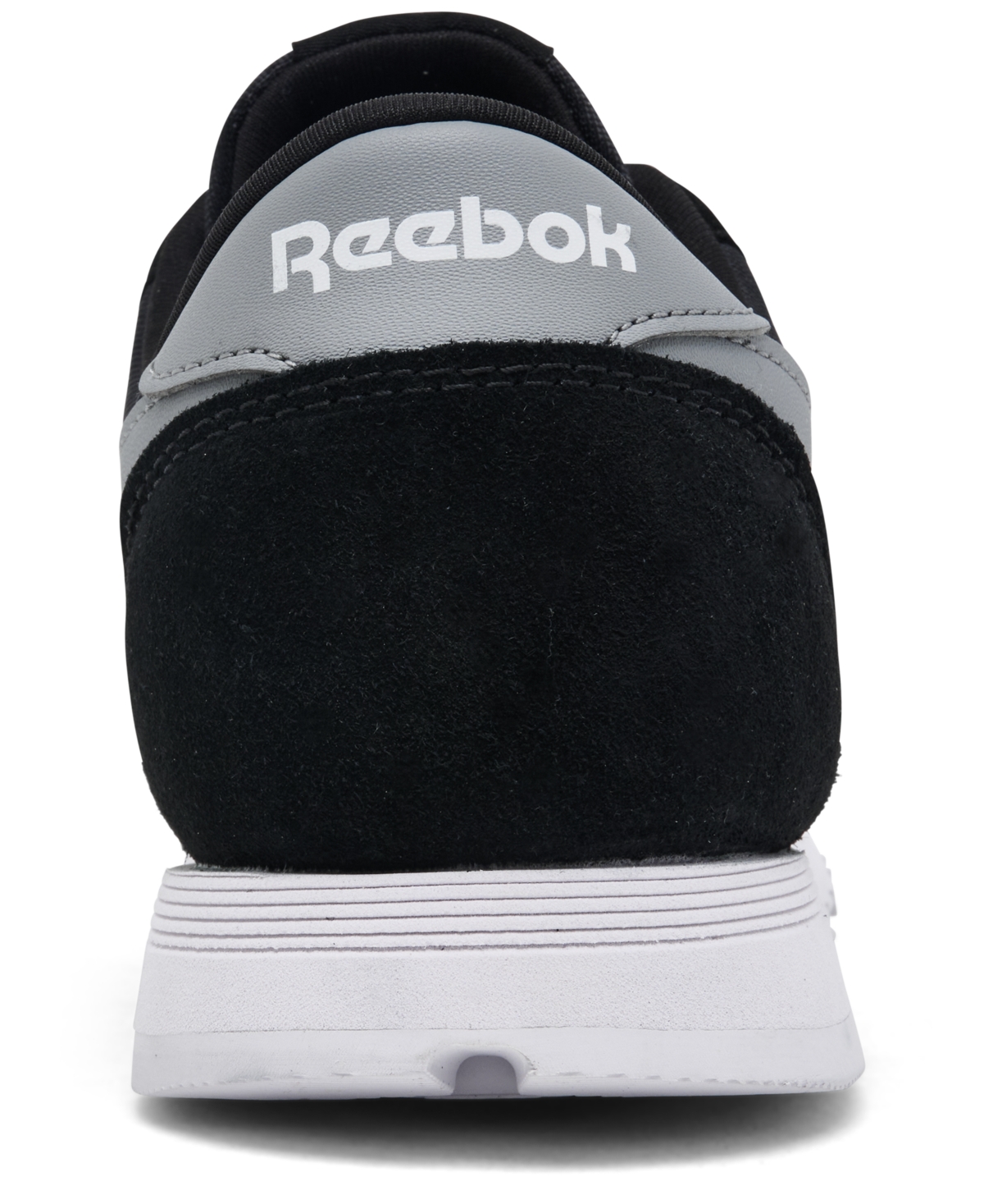 Reebok Big Kids Classic Nylon Casual Sneakers From Finish Line In Black