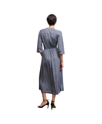 Women's Hope Wrap Dress - Printed Jersey