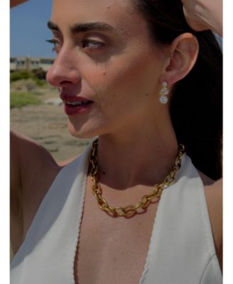 Lulu Necklace 18k gold plated on stainless steel