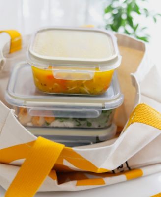 16 Piece Glass Food Storage Set