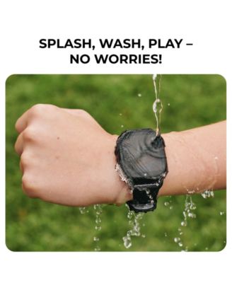 4 Kids Pink Leather Silicone Strap Smartwatch, 49mm