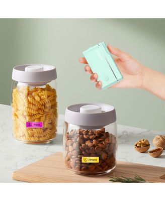 Nelko P31-S Label Maker Machine with Tape, Portable Thermal Printer, Portable Bluetooth Label Printer for Organizing Storage Office Home