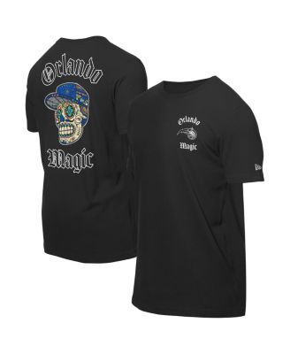 New Era - Men's Black Orlando Magic Sugar Skulls T-Shirt