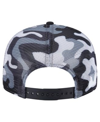 Men's Gray/Black Vegas Golden Knights Camo Meshback 9FIFTY Snapback Hat