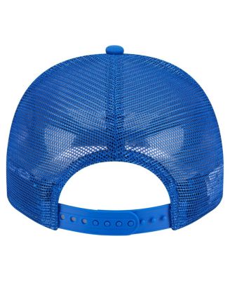 Men's Blue Dallas Mavericks Team Rope A-Frame 9FIFTY Snapback Hat