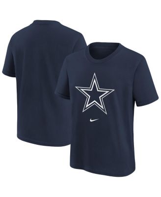 Nike - Big Boys and Girls Navy Dallas Cowboys Primary Logo Legend T-Shirt