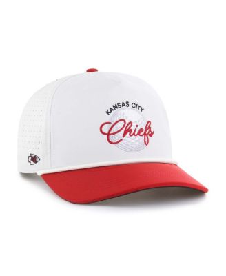 '47 Brand - Men's Cream/Red Kansas City Chiefs Gimmie Golf Hitch Rope Adjustable Hat
