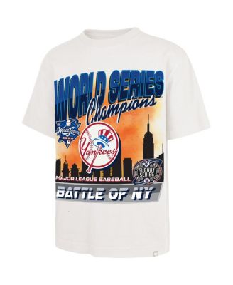 Men's Cream New York Yankees 2000 World Series s Showcase MVP Foundation T-Shirt