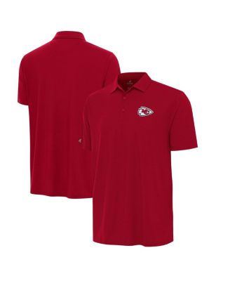 Antigua - Men's Red Kansas City Chiefs Era Polo Shirt