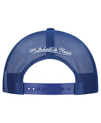 Men's White/Blue Toronto Maple Leaf's Gridlock Trucker Adjustable Hat