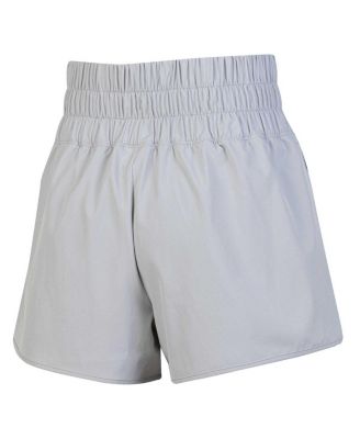 Women's Silver North Carolina Tar Heels Tailgate Her Woven Shorts